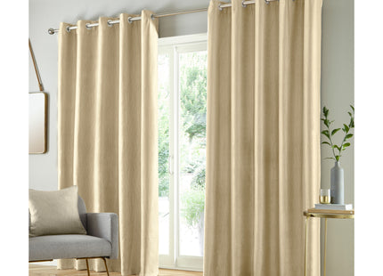 Goodwood R/M Curtains Cream 117x183cm