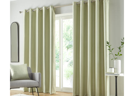 Goodwood R/M Curtains Green 117x137cm