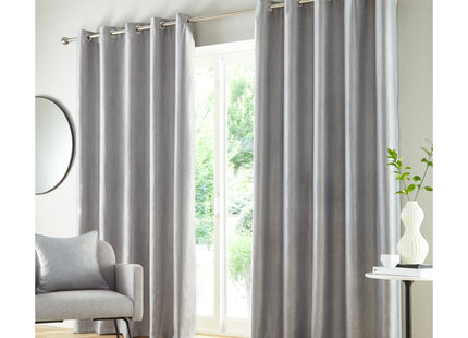 Goodwood R/M Curtains Silver 168x229cm