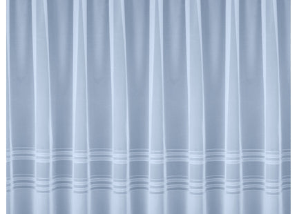 Hudson Net Curtain White 40" / 101cm