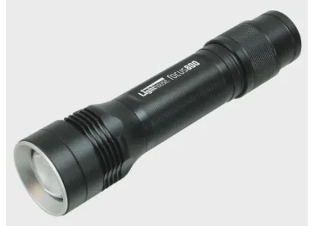LH Focus 800 LED Torch with Rechargeable USB Powerbank 800 lumens