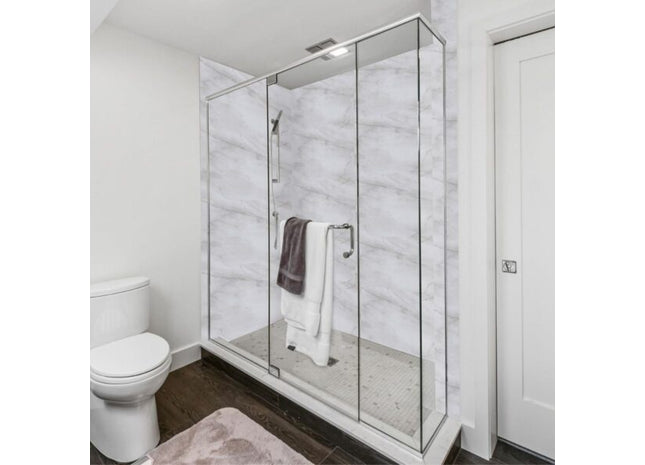 AQUA Panel Decorative Cladding 10mm Light Grey Marble