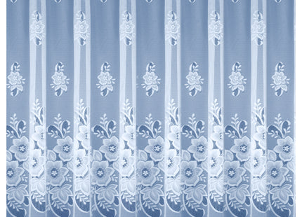 New York Net Curtain White 48" / 122cm (Per Metre)