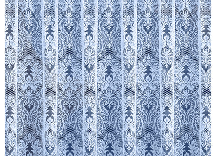 Nottingham Net Curtain White 48" / 122cm (Per Metre)