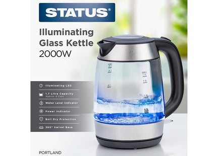 Status Glass Kettle 1.7L