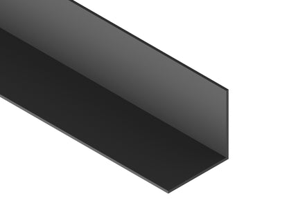 Black PVC Angle 18x18x2400mm