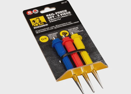 Nail Punch Set, 3 Piece