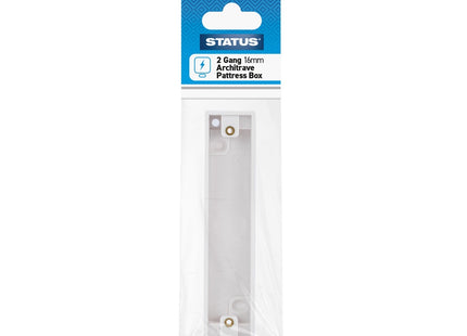 2 gang - 16mm - Architrave Pattress Box