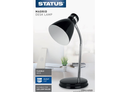 Madrid Desk Lamp Black