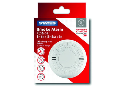 Status Smoke Alarm Interlinkable