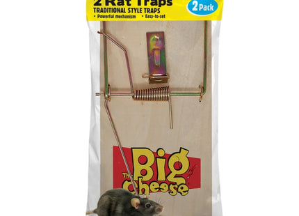 The Big Cheese Wooden Rat Trap 2 Pack