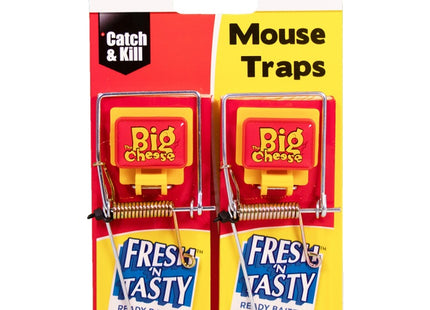 Fresh Baited Mouse Trap Twin Pack