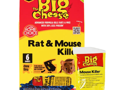 Rat & Mouse Killer 6X25G Sachets