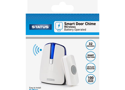 Smart Door Chime Battery Cable Free