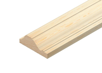 Pine Cover mould 33 x 12mm 2.4M (J)