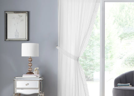 Windsor Voile Panel 183cm White