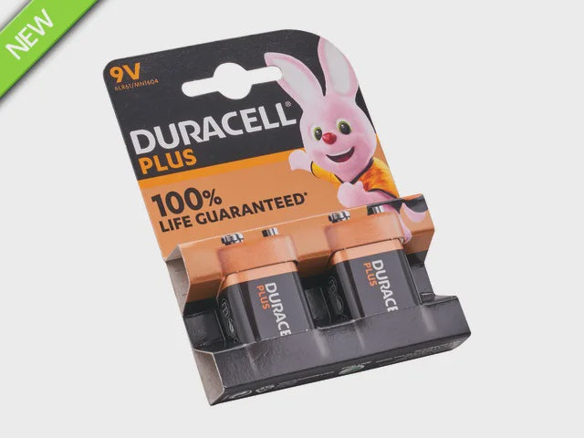 Duracell 9V Battery Twin Pack