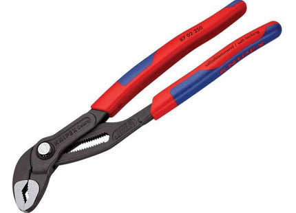Knipex Cobra® Water Pump Pliers Multi-Component Grip 250mm Knipex - RockBottom Northampton