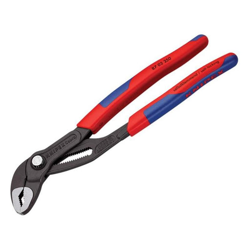 Knipex Cobra® Water Pump Pliers Multi-Component Grip 250mm Knipex - RockBottom Northampton