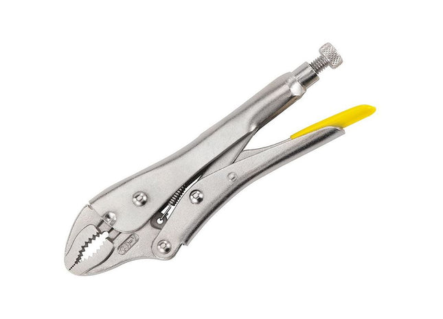 Stanley® Hand Tools Curved Jaw Locking Pliers 225mm (9in) STANLEY® Hand Tools - RockBottom Nothampton