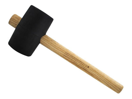 Faithfull FSC Black Rubber Mallet 24oz Faithfull - RockBottom Northampton