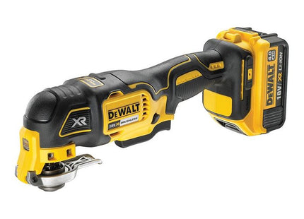 Dewalt Power Tools DCS355M1 XR Brushless Oscillating Multi-Tool 18V 1 x 4.0Ah Li-ion DeWALT Power Tools - RockBottom Northampton