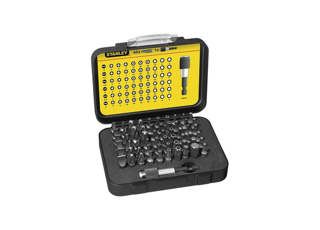 Stanley® Hand Tools Bit Set & Holder, 61 Piece STANLEY® Hand Tools - RockBottom Nothampton