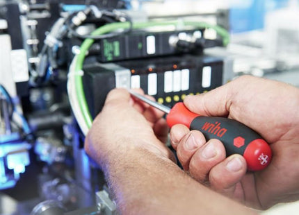 Wiha SoftFinish® Screwdriver Slotted 5.5 x 300mm Wiha - RockBottom Northampton