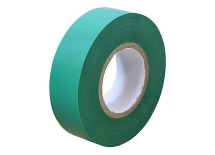 Faithfull PVC Electrical Tape Green 19mm x 20m Faithfull - RockBottom Northampton