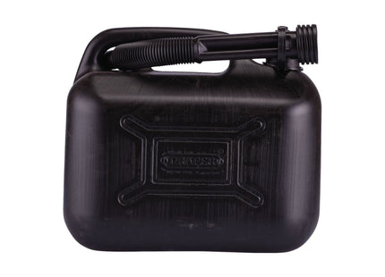 Draper Plastic Fuel Can, 5L, Black 09053 Draper - Town Tools 