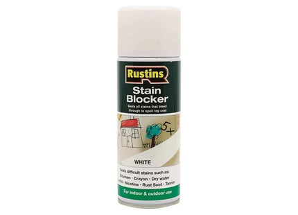 Rustins Stain Blocker 400ml Aerosol Rustins - RockBottom Nothampton