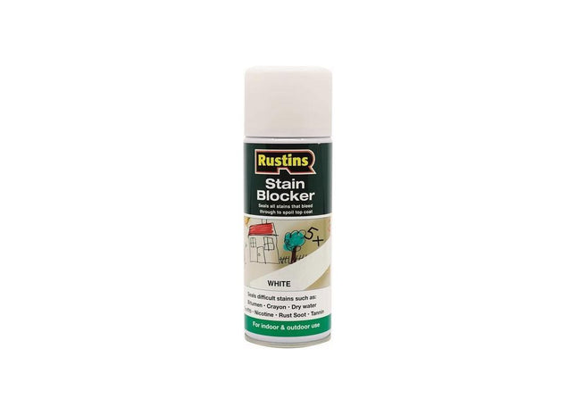 Rustins Stain Blocker 400ml Aerosol Rustins - RockBottom Nothampton