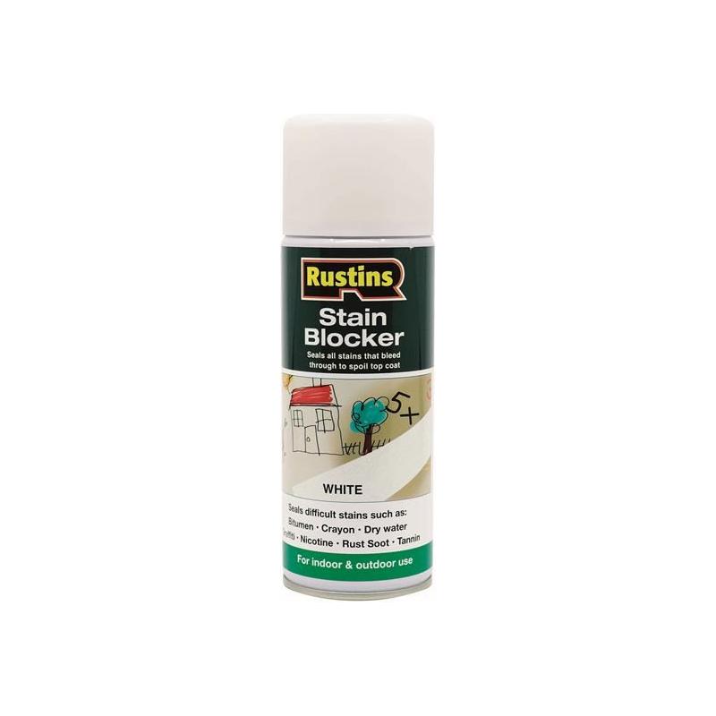 Rustins Stain Blocker 400ml Aerosol Rustins - RockBottom Nothampton
