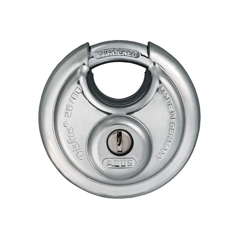 Abus Mechanical 26/80mm Diskus® Padlock Keyed Alike RR00131 ABUS Mechanical - RockBottom Northampton 