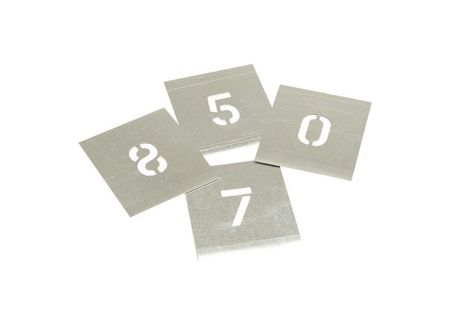 Stencils Set of Zinc Stencils - Figures 3in Stencils - RockBottom Nothampton