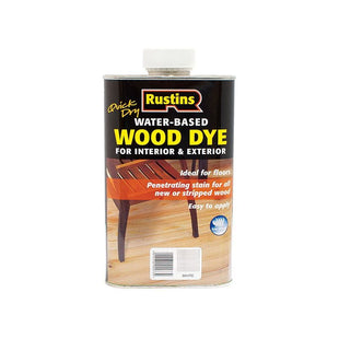 Rustins Quick Dry White Wood Dye 250ml Rustins - RockBottom Nothampton