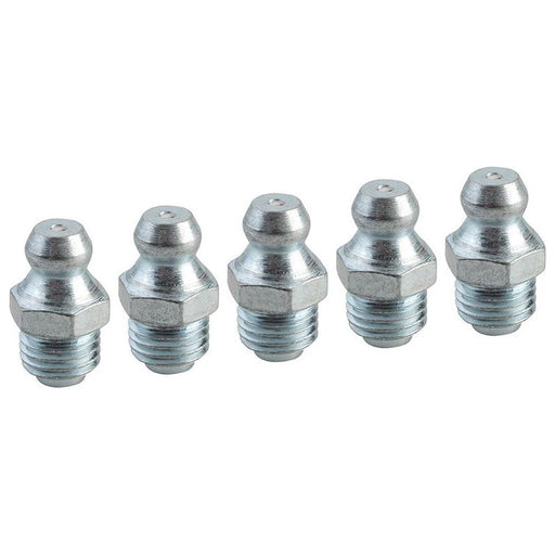 Faithfull Grease Nipple Straight M8 x 1.0 (Pack 5) Faithfull - RockBottom Northampton