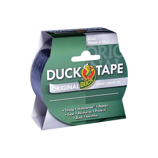 Shurtape Duck Tape® Original 50mm x 25m Silver Shurtape - RockBottom Nothampton