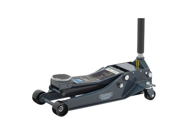 Draper Expert Professional Low Profile Garage Trolley Jack, 4 Tonne 24276 Draper - Town Tools 