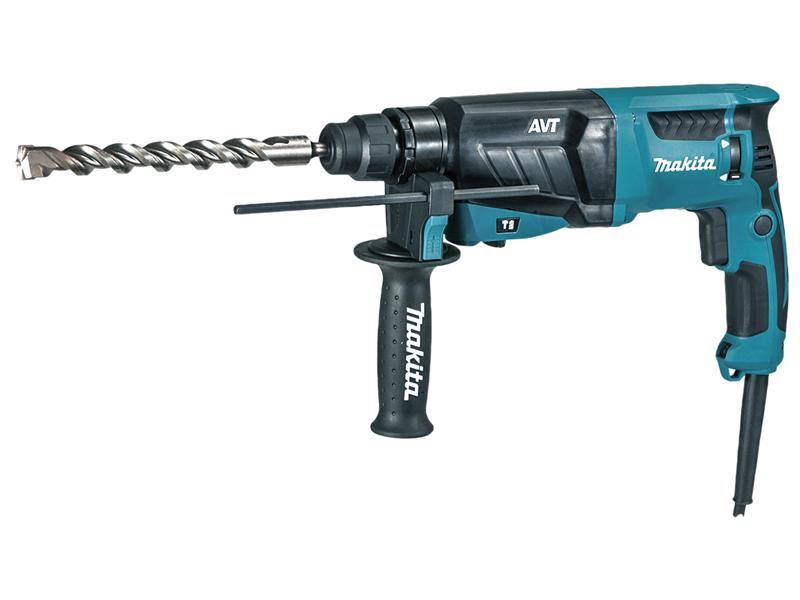 Makita HR2631F SDS Plus Rotary Hammer AVT 800W 110V Makita - RockBottom Northampton 