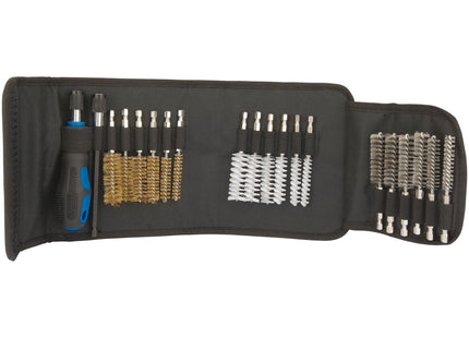 Draper Wire Brush Set (20 Piece) 22232 Draper - Town Tools 