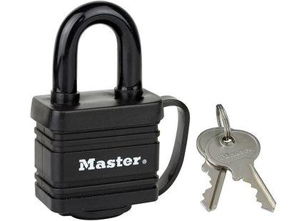 Master Lock Weather Tough® Black Finish 40mm Padlock Master Lock - RockBottom Northampton