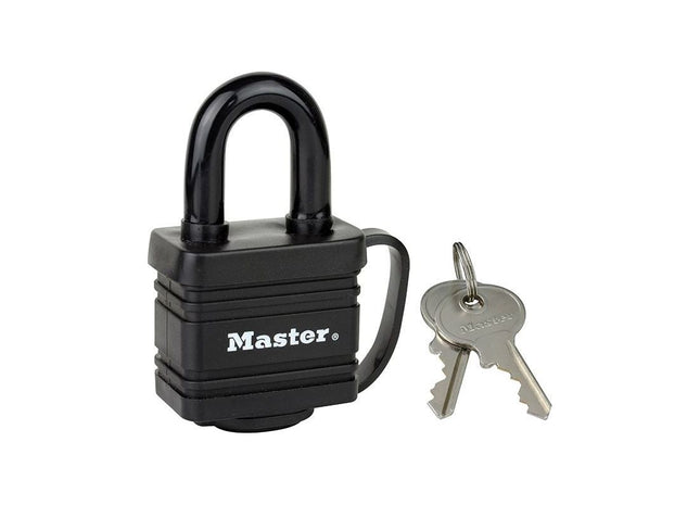 Master Lock Weather Tough® Black Finish 40mm Padlock Master Lock - RockBottom Northampton