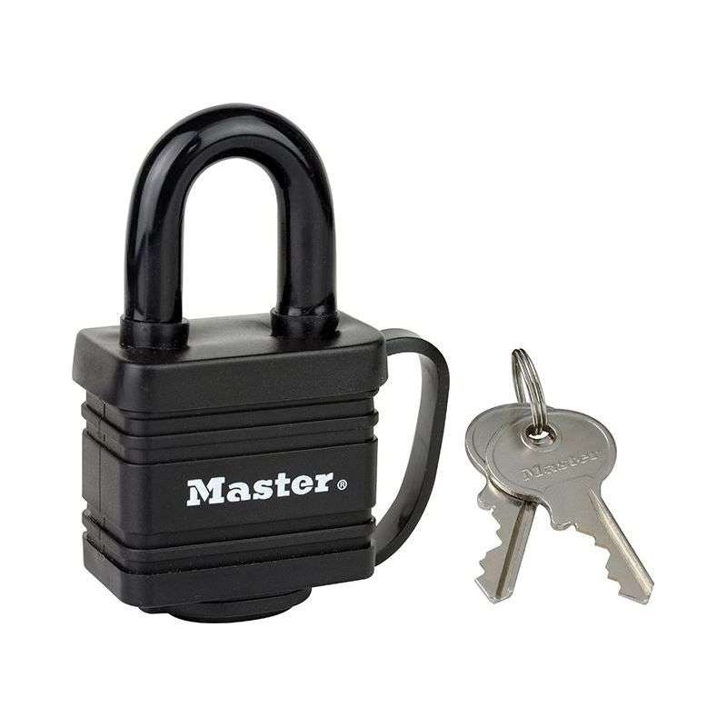 Master Lock Weather Tough® Black Finish 40mm Padlock Master Lock - RockBottom Northampton