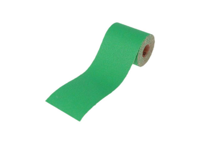 Faithfull Aluminium Oxide Sanding Paper Roll Green 115mm x 10m 60G Faithfull - RockBottom Northampton