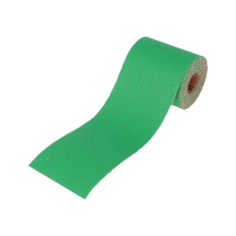 Faithfull Aluminium Oxide Sanding Paper Roll Green 115mm x 10m 60G Faithfull - RockBottom Northampton