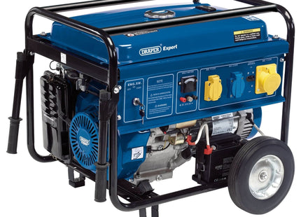 Draper Petrol Generator with Wheels, 4000W 23984 Draper - Town Tools 