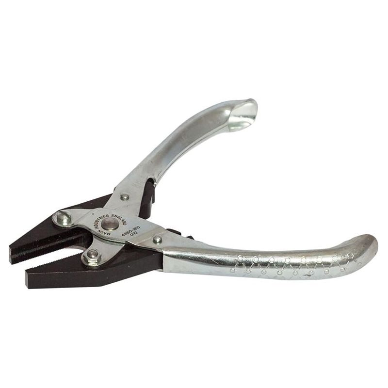 Maun Flat Nose Pliers, Serrated Jaws 160mm Maun - RockBottom Northampton