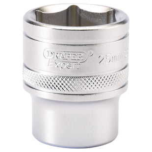 Draper 6 Point Metric Socket, 1/2" Sq. Dr., 25mm 16616 Draper - Town Tools 