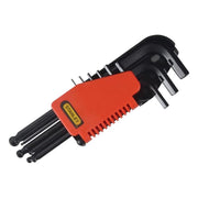 Stanley® Hand Tools Metric Ball End Hexagon Key Set, 9 Piece STANLEY® Hand Tools - RockBottom Nothampton